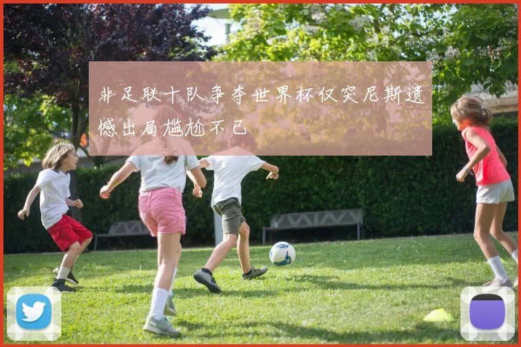 非足联十队争夺世界杯仅突尼斯遗憾出局尴尬不已